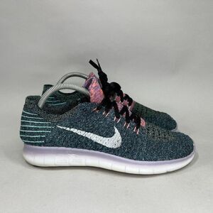 Nike Free RN‎ Flyknit Shoes Women's Size 9 Running Training Athletic Sneakers